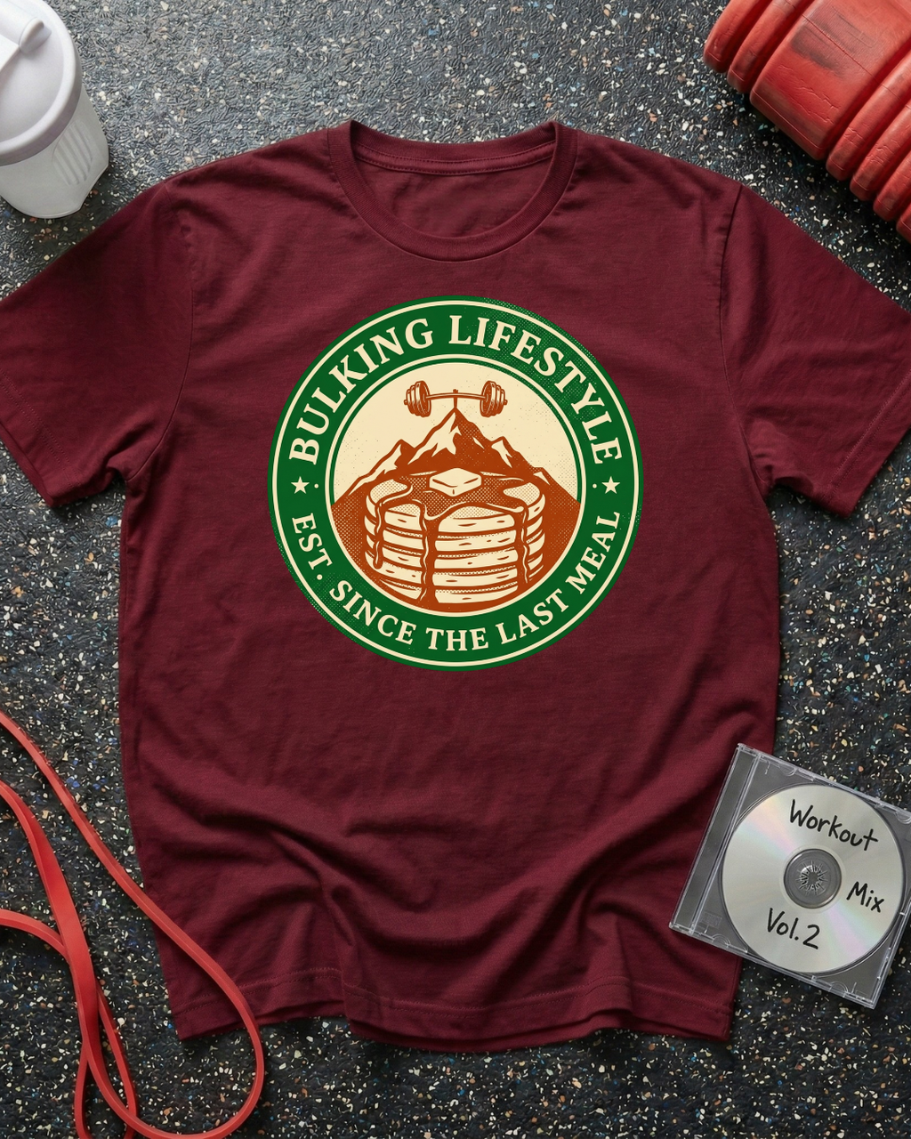 Bulking Lifestyle Pancakes T-Shirt