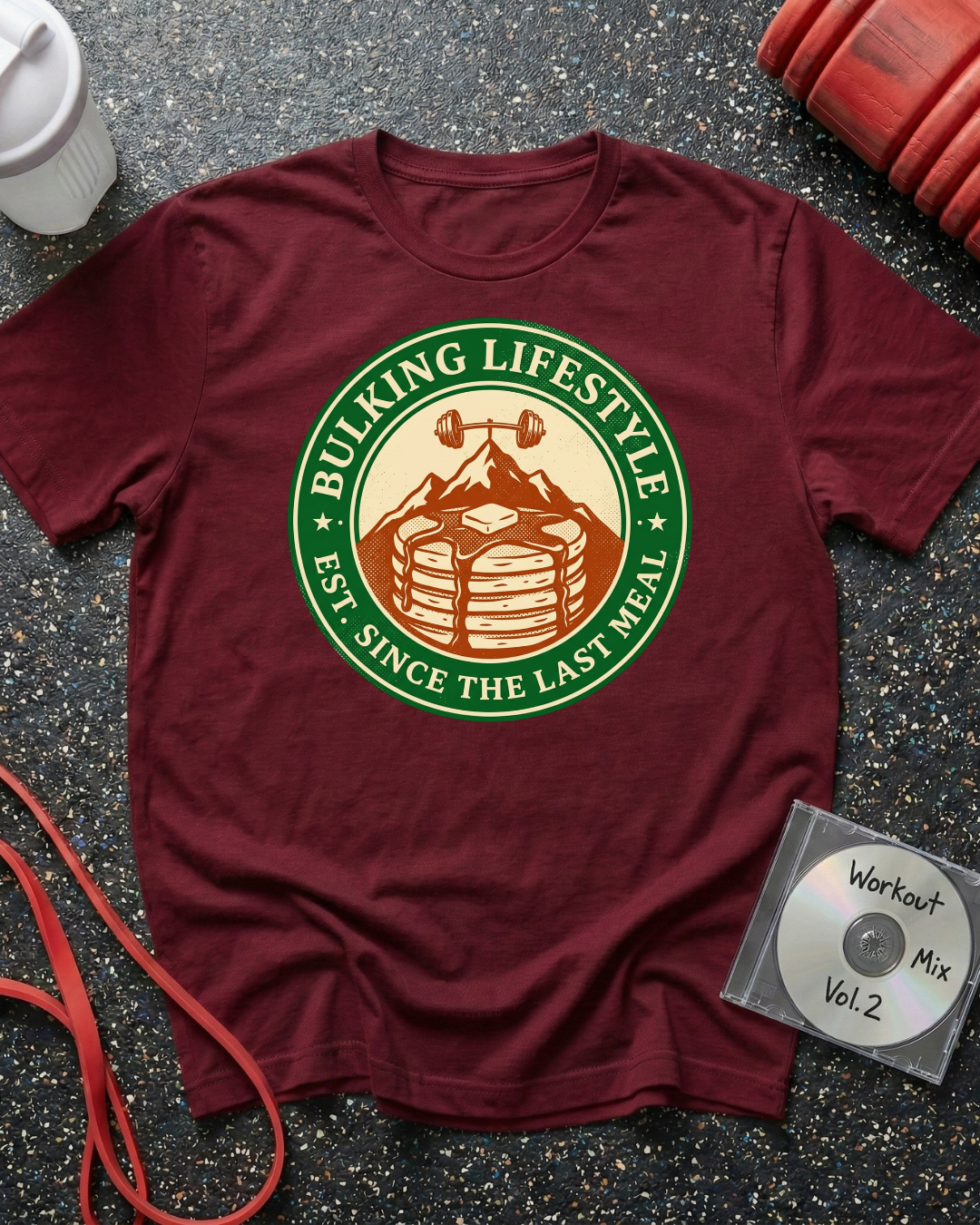 Bulking Lifestyle Pancakes T-Shirt