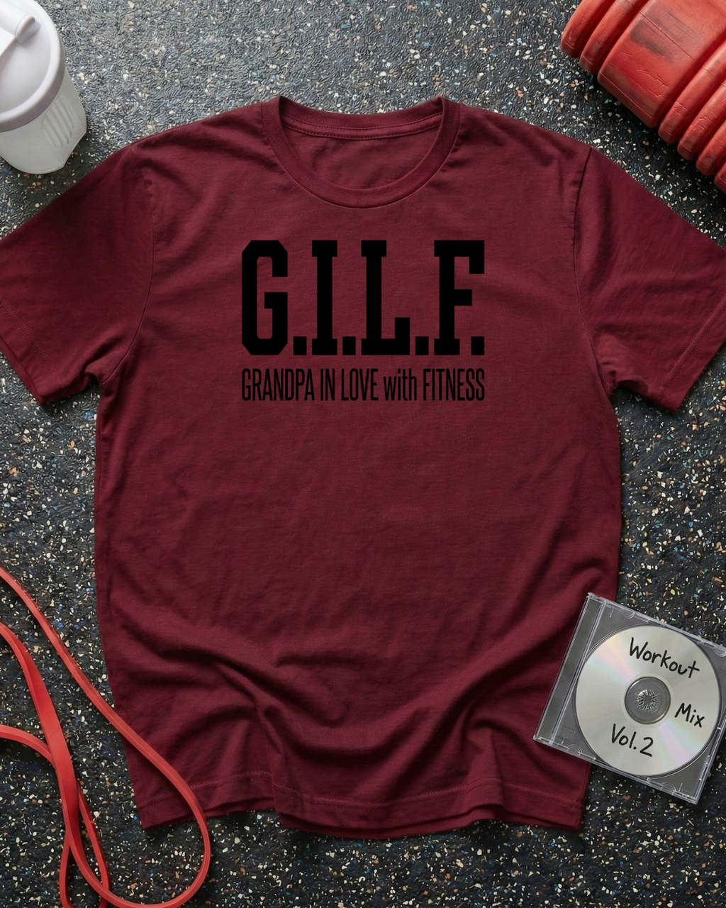 GILF Fitness Acronym T-Shirt