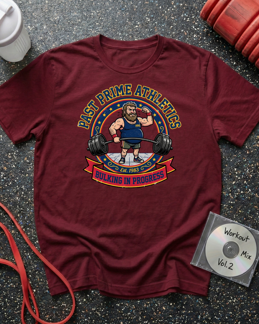 Bulking In Progress PPA Badge T-Shirt