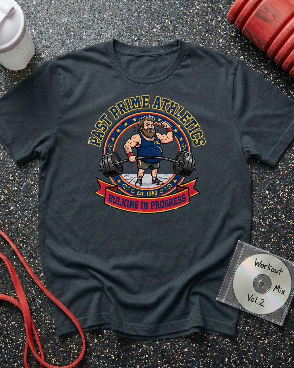Bulking In Progress PPA Badge T-Shirt