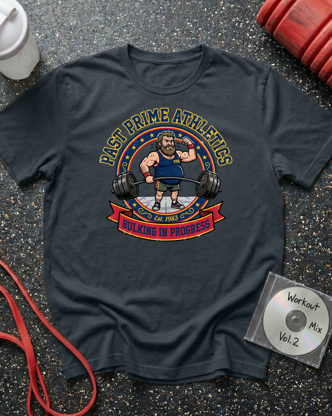 Bulking In Progress PPA Badge T-Shirt