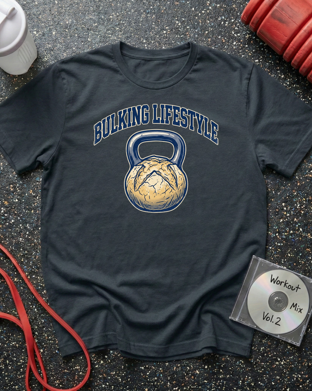 Bulking Lifestyle Kettle-bread (Light) T-Shirt