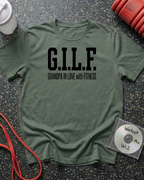 GILF Fitness Acronym T-Shirt