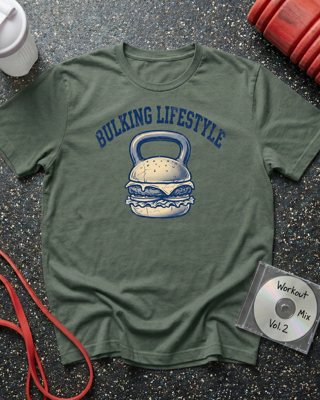 Bulking Lifestyle Kettle-Burger T-Shirt