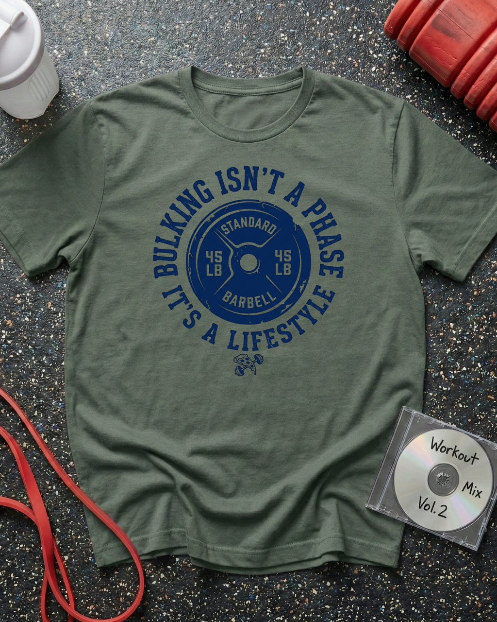 Bulking Lifestyle (Weight Plate) T-Shirt