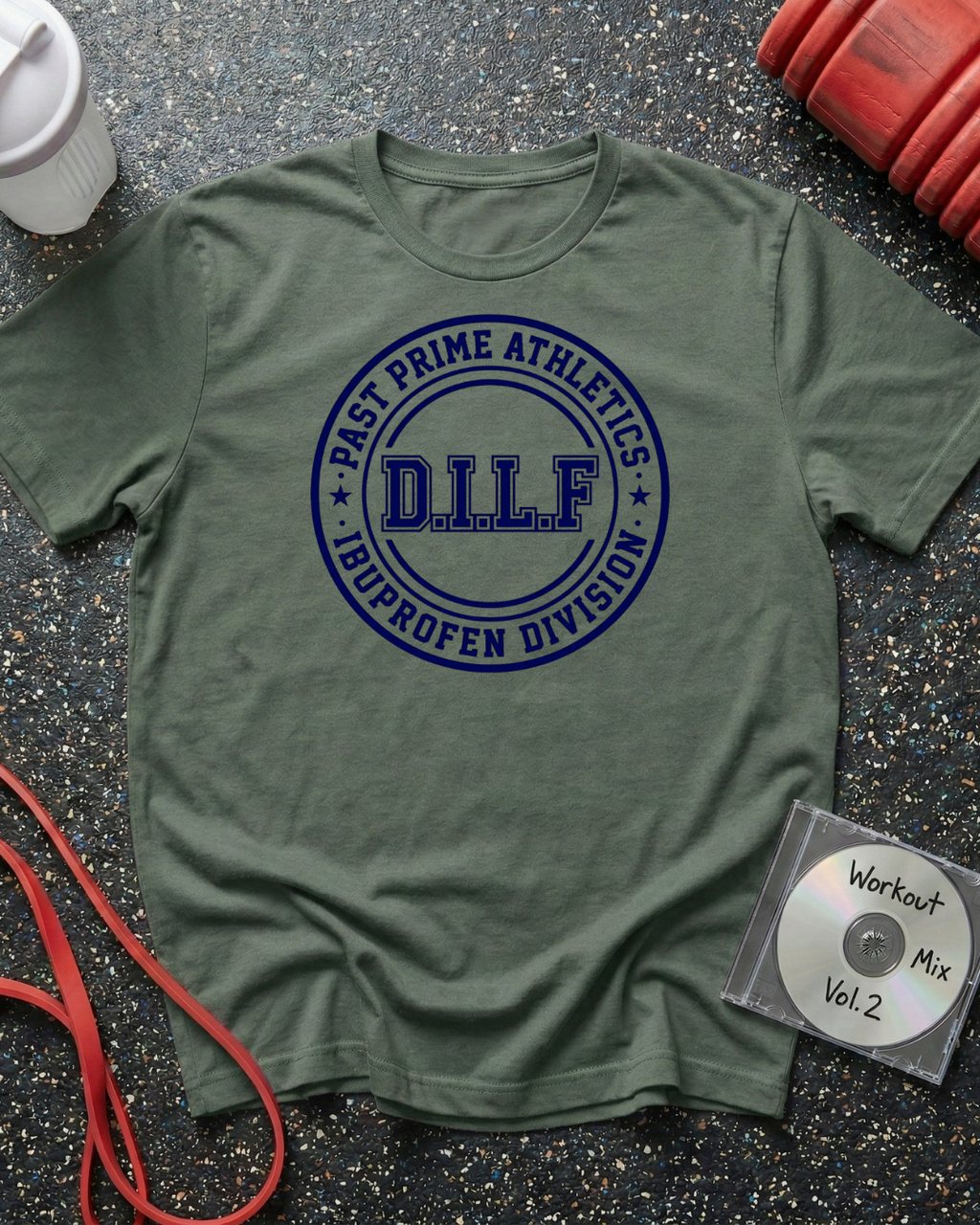 DILF Badge T-Shirt