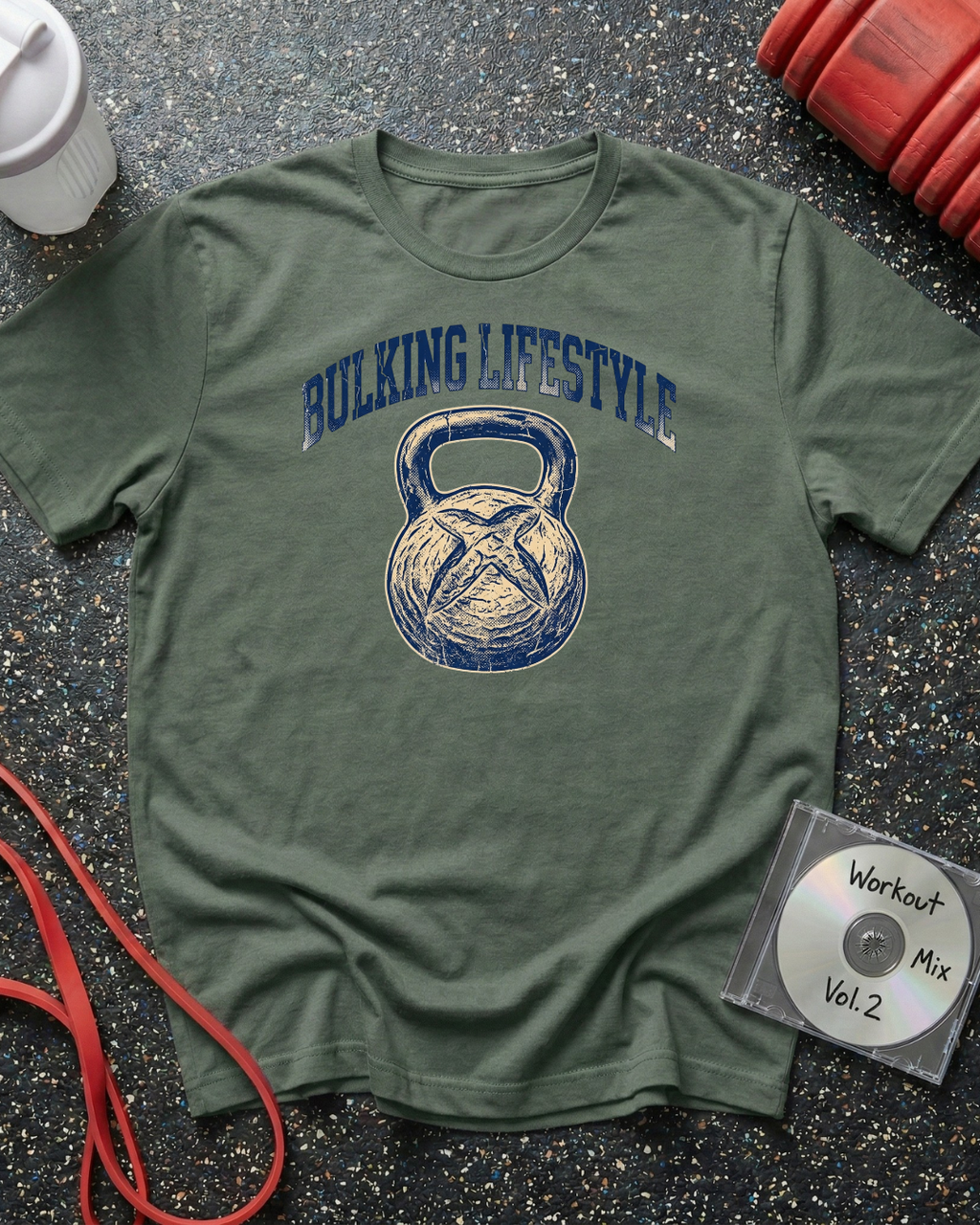 Bulking Lifestyle Kettle-bread T-Shirt