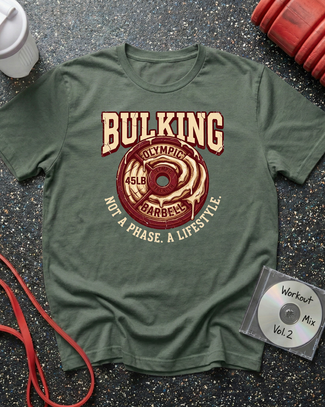 Bulking Lifestyle Cinnamon Roll T-Shirt