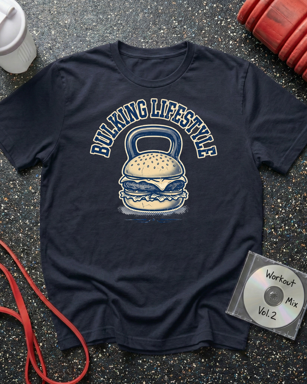 Bulking Lifestyle Kettle-Burger (Light) T-Shirt