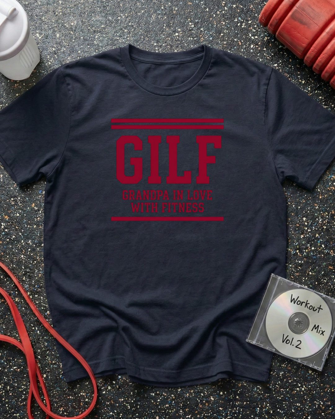GILF Red Text Sandwich T-Shirt