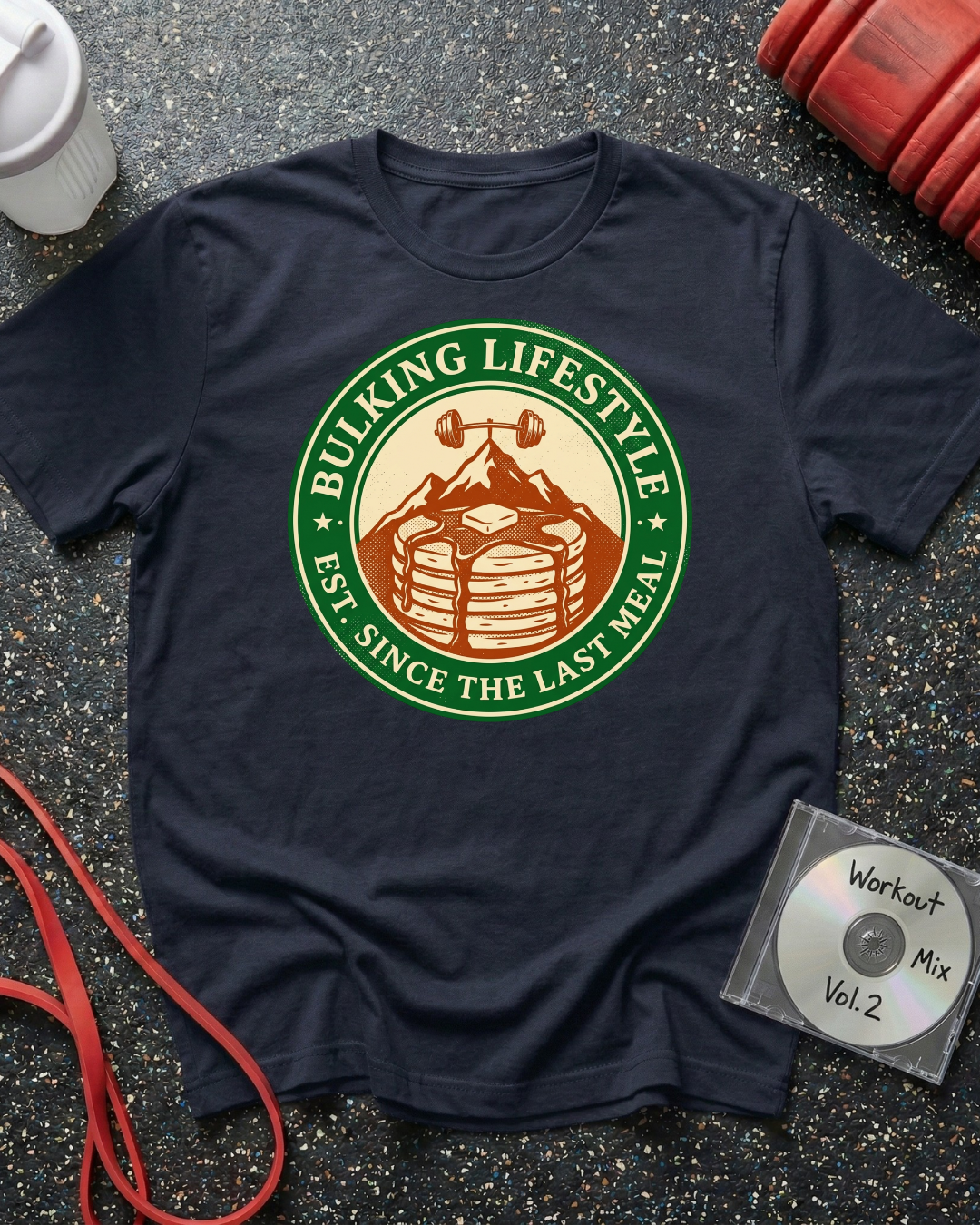 Bulking Lifestyle Pancakes T-Shirt