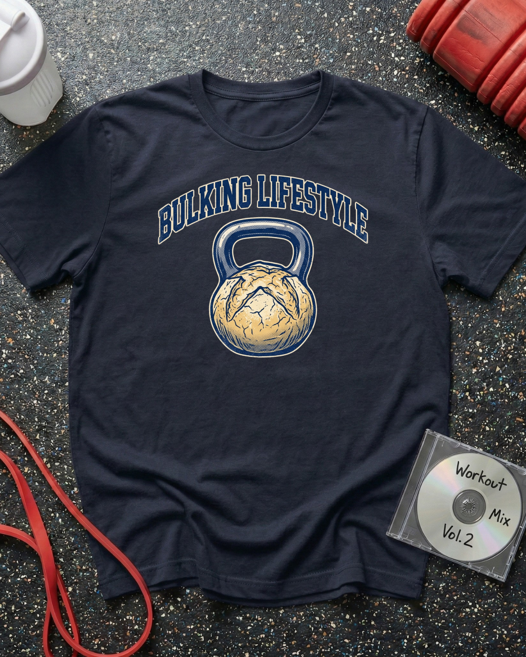 Bulking Lifestyle Kettle-bread (Light) T-Shirt