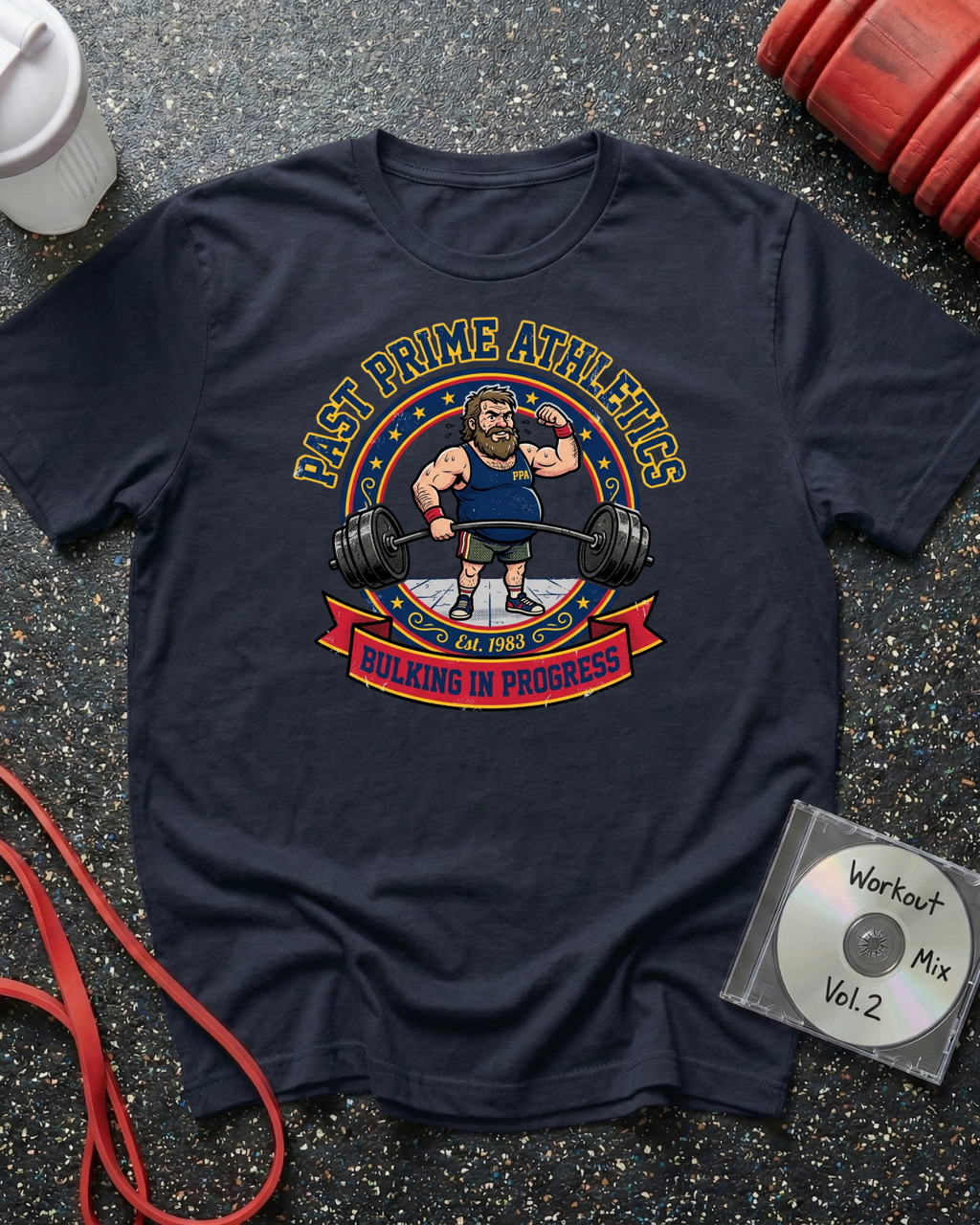 Bulking In Progress PPA Badge T-Shirt