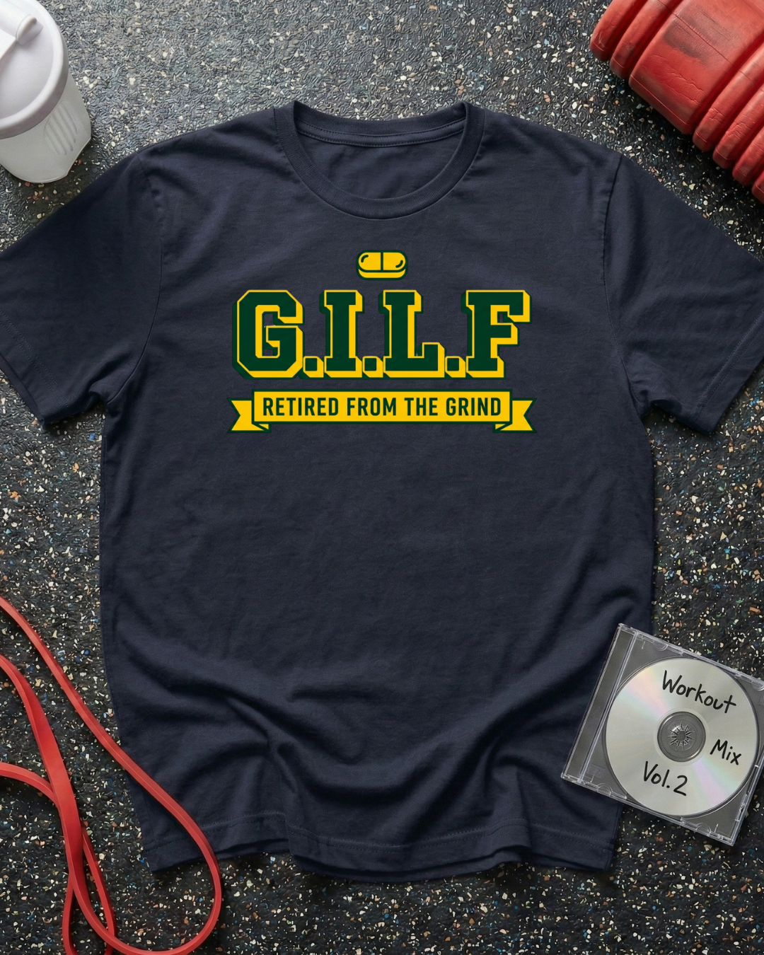 GILF Pill Icon (Green) T-Shirt