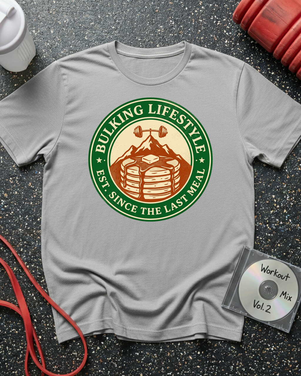 Bulking Lifestyle Pancakes T-Shirt