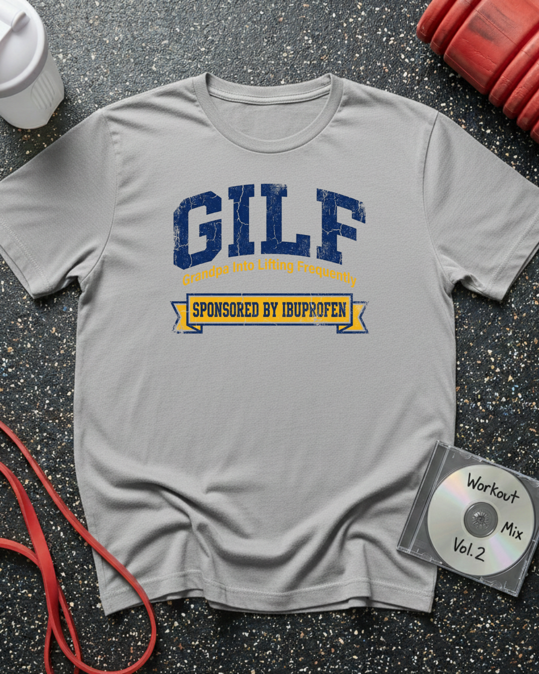 GILF Lifting Frequently (Worn) T-Shirt