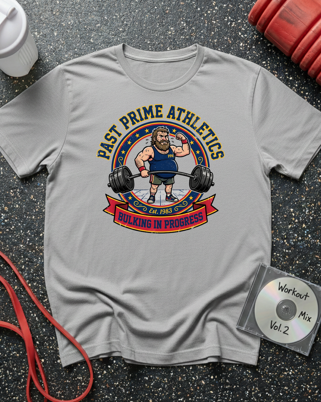 Bulking In Progress PPA Badge T-Shirt