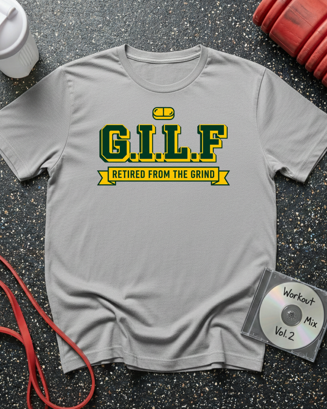 GILF Pill Icon (Green) T-Shirt