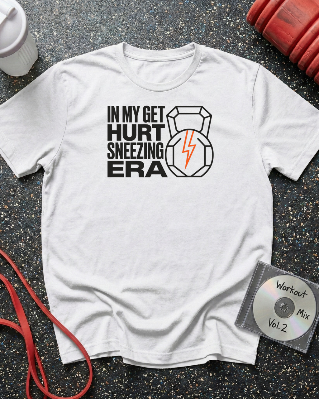 Get Hurt Sneezing Kettlebell T-Shirt