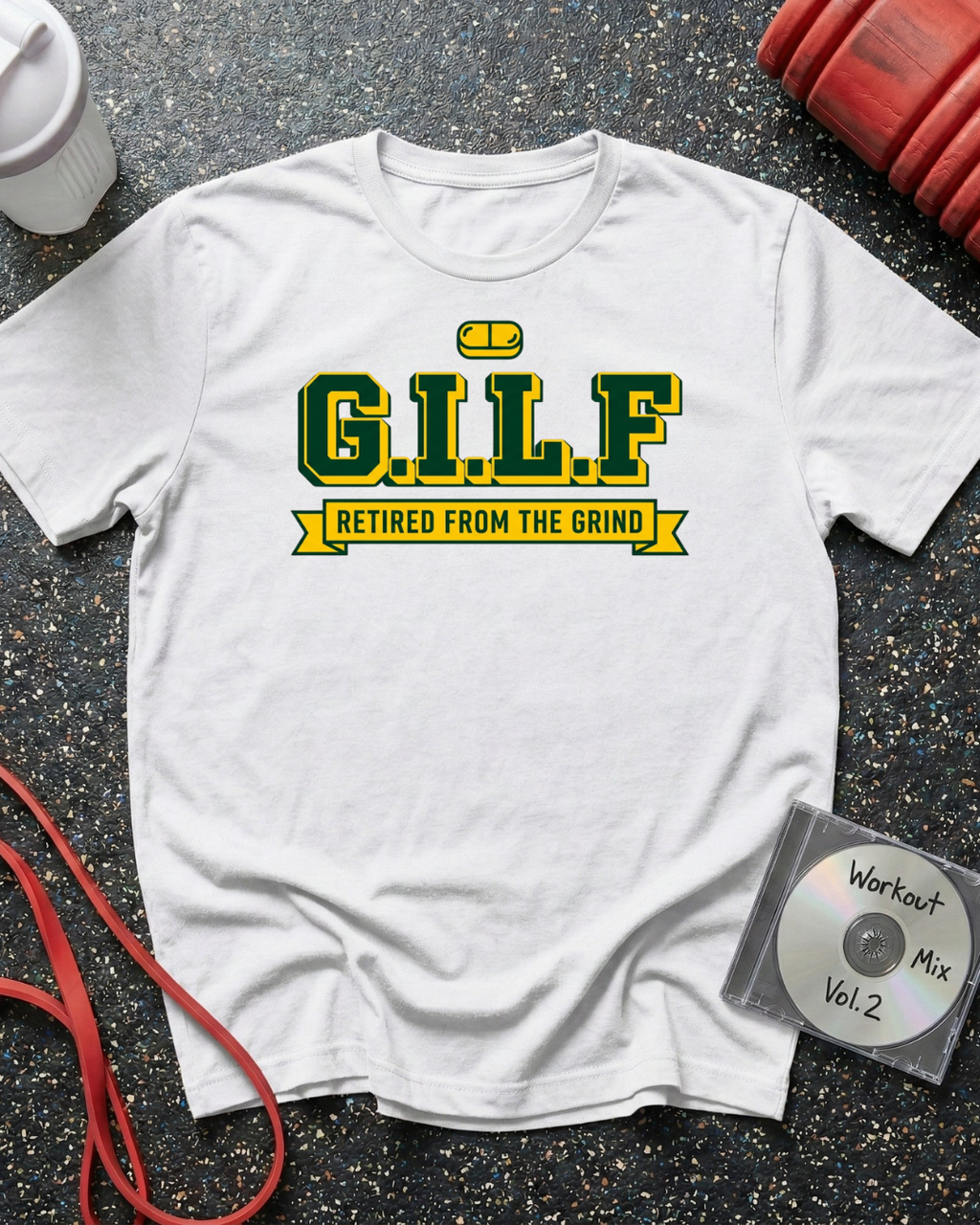 GILF Pill Icon (Green) T-Shirt