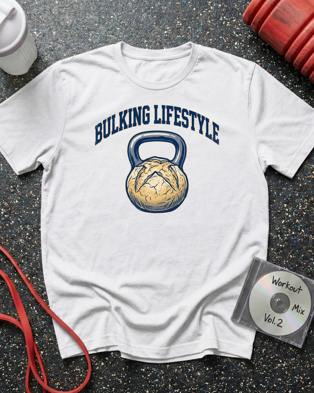 Bulking Lifestyle Kettle-bread (Light) T-Shirt