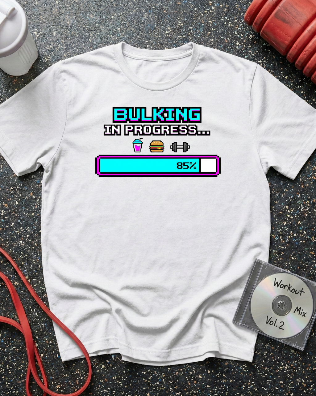 Bulking In Progress Status Bar T-Shirt