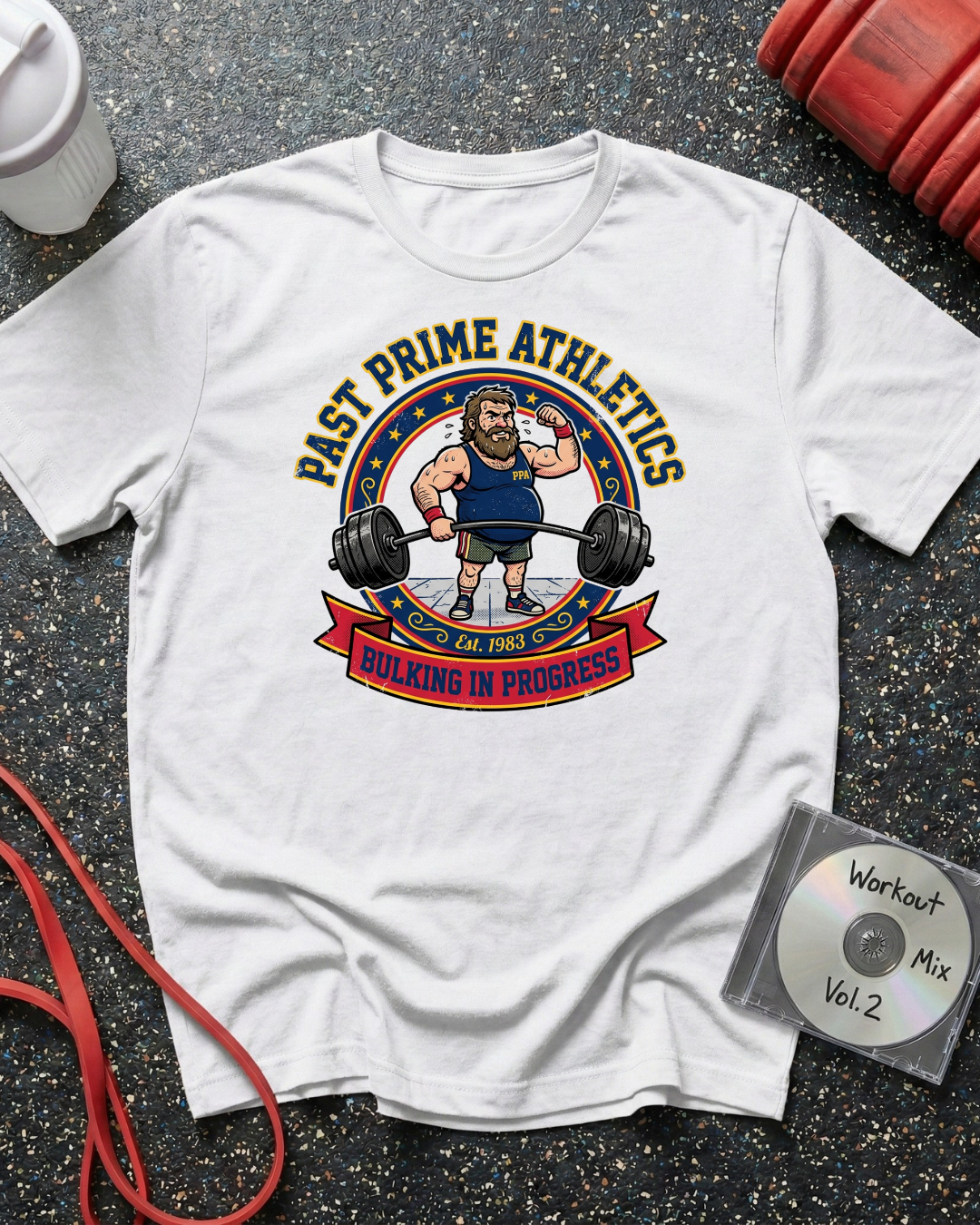 Bulking In Progress PPA Badge T-Shirt