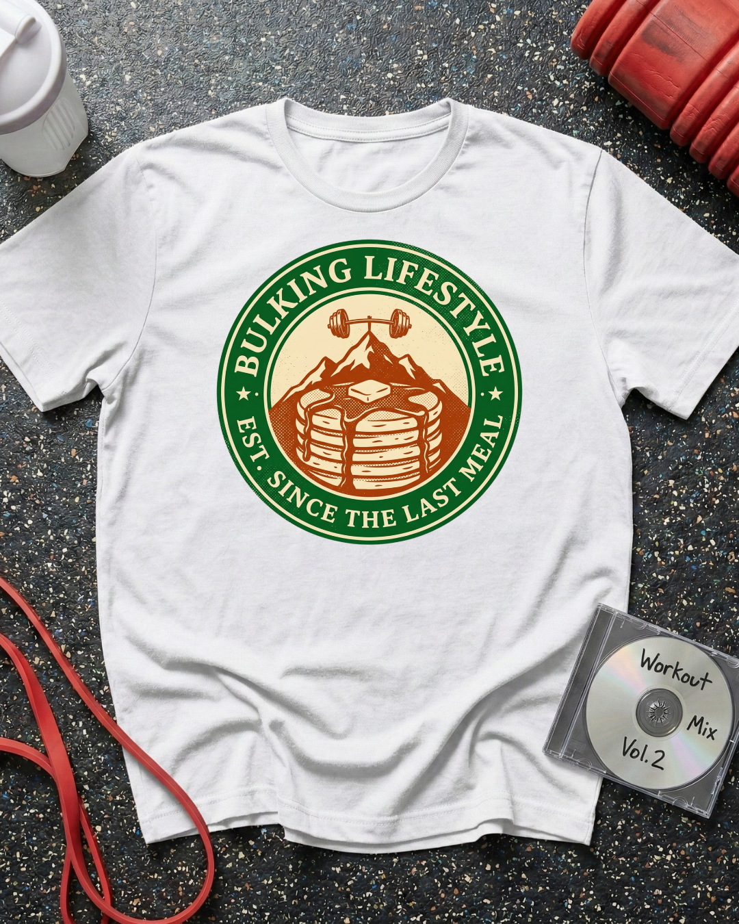 Bulking Lifestyle Pancakes T-Shirt