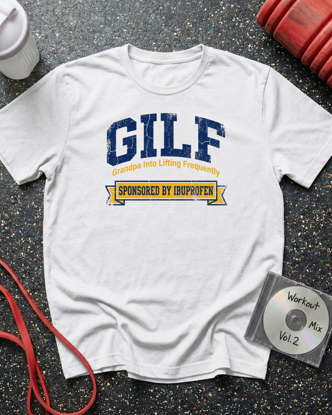 GILF Lifting Frequently (Worn) T-Shirt