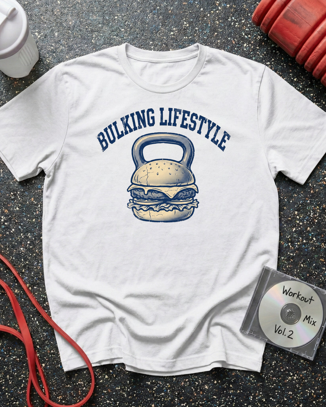 Bulking Lifestyle Kettle-Burger T-Shirt
