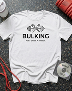 Bulking Forks and Barbell T-Shirt