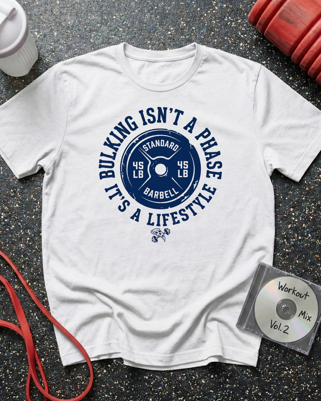 Bulking Lifestyle (Weight Plate) T-Shirt