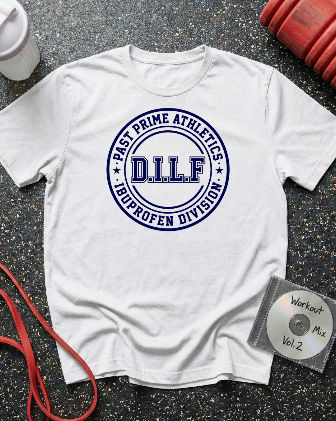 DILF Badge T-Shirt